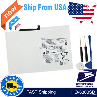 Batería Nueva Para Samsung Galaxy Tab8 10.5 X205 X200 HQ-6300NA HQ-6300SD 3.85V Foto 1 de 2