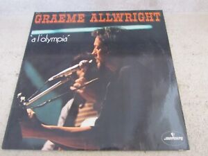 double LP vinyles  33t.  Graeme Allwright – " A L'olympia" (1973)
