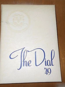 The Dial Yearbook 1949 Teacher's College of Connecticut & 15th Reunion Flyer  - Bild 1 von 9