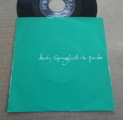 DISQUE 45T DE DUSTY SPRINGFIELD  " IN PRIVATE " - Photo 1/2