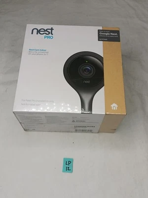 Google Nest Cam (NC1103us) Pro version Indoor Security Camera Black - Image 1 of 4