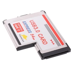 54mm express carte à 2 port usb3.0 concentrateur super-vitesse convertisseur - Photo 1/6