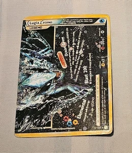 Lugia Legend (Top) - Pokemon 2010 Heart Gold & SoulSilver #113 Swirl free ship - Picture 1 of 8