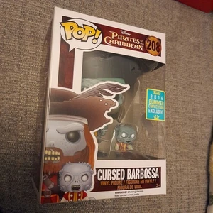 Funko Pop Disney Fluch der Karibik #208 Cursed Barbossa 2016 Summer Con - Bild 1 von 6