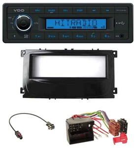 VDO Bluetooth AUX USB MP3 Autoradio für Ford C-Max Galaxy Focus ab 2007 glänzend - Bild 1 von 6