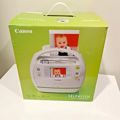 NEW Canon SELPHY ES30 Compact Photo Printer - Image 1 of 4