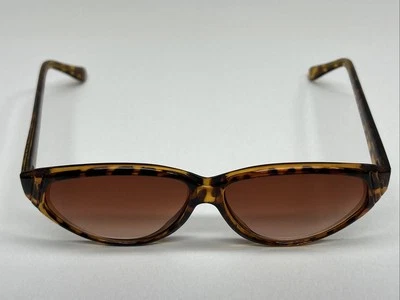 Vintage Sunglasses Tiger Pattern Cat Eyed Orange & Black - Image 1 of 4