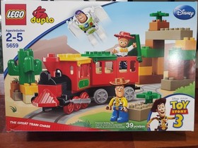 Lego DUPLO DISNEY Toy Story 3 THE GREAT TRAIN CHASE 5659 COMPLETE W/Box & Manual