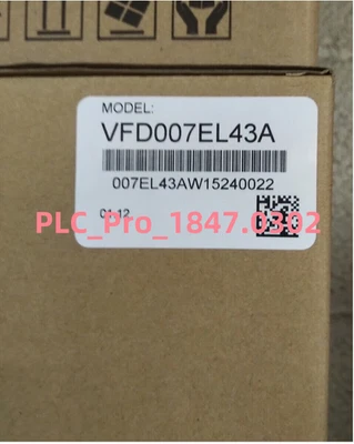 VFD007EL43A 1PCS Brand New DELTA VFD007EL43A Inverter  Fast delivery - Image 1 of 4