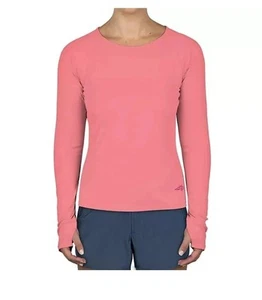 Reel Life Women's Long Sleeve Jax Beach UV Protective Shirt, Salmon Rose, Large - Picture 1 of 3