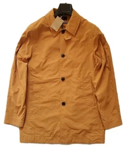 PAUL SMITH Abrigo Mac Impermeable Ligero Para Hombre M Mostaza Embalable - Imagen 1 de 12
