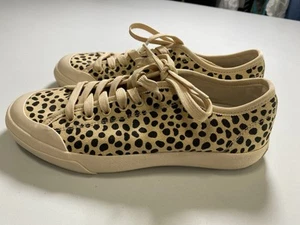 Dolce Vita transparente Damen-Sneaker Größe 7,5 Animal-Print Rich Mom Quiet Luxus Y2K - Bild 1 von 13