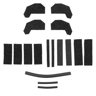 Kit de sellado de techo rígido para Jeep Wrangler 2007-2017 2018 Wrangler JK 17 piezas juego de cubierta Foto 1 de 4