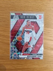 ALEXANDRE SARR RC Premium Prizm NBA Debut Mosaic 2024-25 #254 - Bild 1 von 2