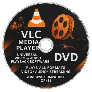 VLC Media Player CD – Universal Video & Audio Playback Software Windows  - Picture 1 of 4