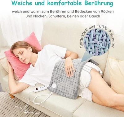 BLACK FRIDAY 45% OFF! Mia&Coco Heizkissen mit Abschaltautomatik 1,5 Stunden