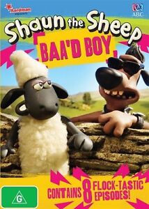 Shaun The Sheep - Baa'd Boy (DVD) New Sealed Sent Tracked Region 4 (D229)