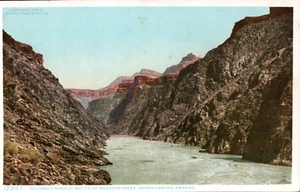 Colorado River At Mouth of Boucher Creek Grand Canyon AZ Detroit Publ Postcard - Picture 1 of 2