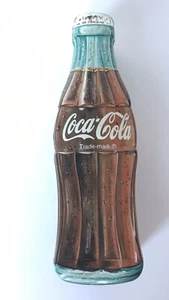 Golden Harvest Products 1997 Coca-Cola 13" lata metal botella de Coca-Cola lata bote - Imagen 1 de 5