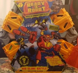 Toys for Boys or Girls Ready 2 Robot BIG SLIME BATTLE Arena Mystery Bot 2018 Toy - Picture 1 of 4