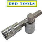 US PRO Tools 2pc 1/2 dr 11mm Hex Allen Bit Brake Caliper Sockets, H11 6226