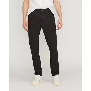 Everlane Jeans Mens 34 x 30 Black Uniform Slim 4 Way Stretch Organic Cotton - Picture 1 of 10