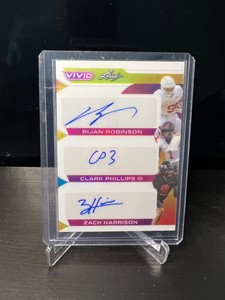 2023  LEAF VIVID BIJAN ROBINSON,CLARK PHILLIPS,ZACH HARRISON AUTO White 5/6