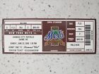 6/23/2002 Kansas City Royals At New York Mets Ticket Stub John Valentin Last Hr
