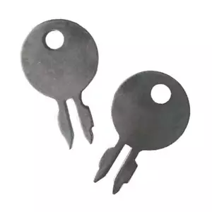 2 piezas llaves de encendido aptas para John Deere 1010 2010 4010 Massey Ferguson TO20 TO30 - Imagen 1 de 4