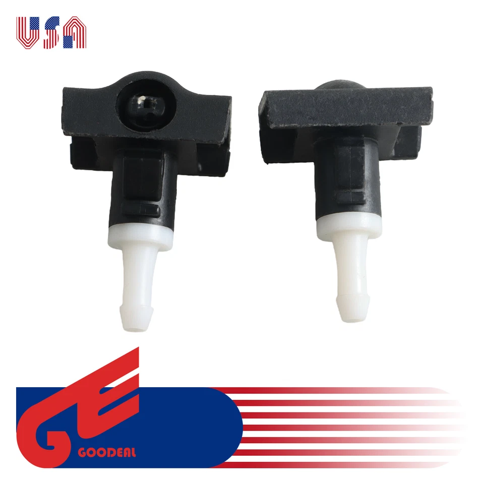  2Pack New Windshield Water Spray Washer Nozzle for 2009-2015 Nissan Maxima - Image 1 of 4