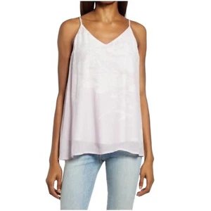 AllSaints Ally Futurae Camisole Cami Sleeveless Tank Top Pink Floral Size 8 NWT - Picture 1 of 12