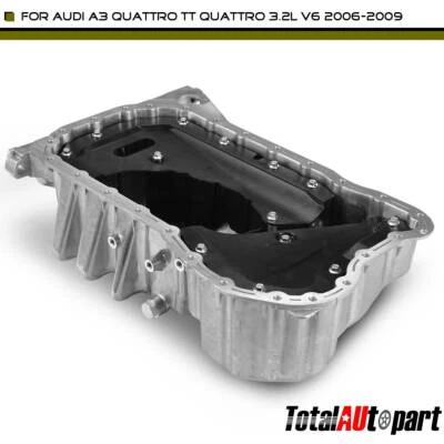 cárter de aceite de motor para Audi A3 TT Quattro Volkswagen Eos R32 V6 3,2 L 022103601L Foto 1 de 4