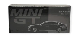 TSM Mini GT 802 BMW i7 eDrive50 Black Sapphire RHD - Bild 1 von 2