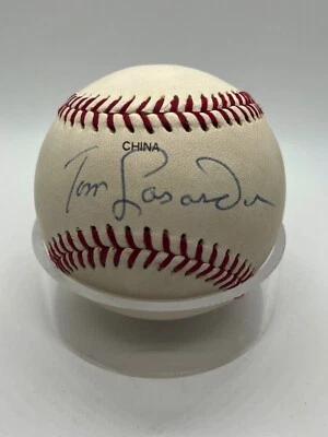 Tom Tommy Lasorda Signed Autograph Dodgers Baseball PSA DNA *13 - Image 1 of 2