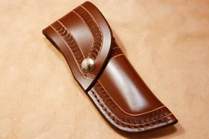 Custom Leather Sheath for Buck 110 - Picture 1 of 4