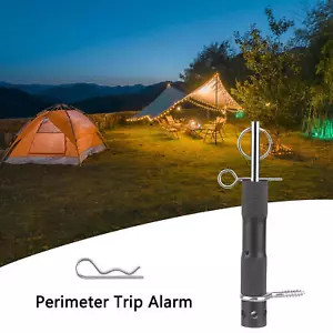 Perimeter Trip Alarm Aluminum Alloy Camp Safe Perimeter Trip Wire Alarm For Farm - Foto 1 di 13