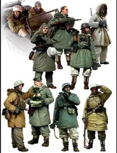 Modellbausatz Druckguss Resin Maßstab 1:35 (10 Figuren) - Bild 1 von 1