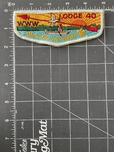 Vintage Boy Scouts of America BSA Ma-Ka-Ja-Wan Order of the Arrow OA Lodge Patch - Picture 1 of 1