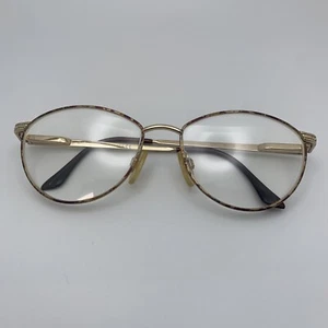 Yves Saint Laurent Brille 4055 Y227 Gold & Schildpatt Rund Italy 52 [] 16 130 - Bild 1 von 14