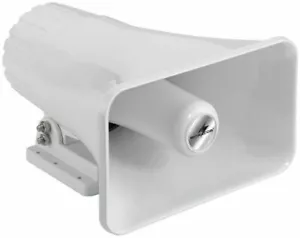 ALTAVOZ EXPONENCIAL BOCINA MEGAFONIA P.A. SONORIZACION LINEA 8 OH 30W MAX BD9853 - Foto 1 di 1