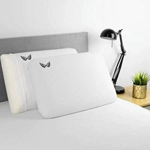 AviiatoR® Pure Memory Foam Pillow (2 Pack) Slow Rebound Orthopaedic Neck/Shoulde