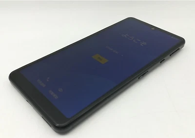 Telefono Android Sharp Aquos Sense4 Basic A003SH nero senza SIM sbloccato usato - Immagine 1 di 4