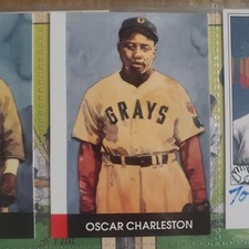 1990 Eclipse Stars of the Negro Leagues OSCAR CHARLESTON #36 Homestead Grays