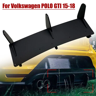 Difusor alerón parachoques trasero coche para Volkswagen Polo GTI 2015-2018 Foto 1 de 4