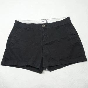 Old Navy Größe 4 schwarz vorne flach ED 5 Chino Shorts mit Taschen - Bild 1 von 6