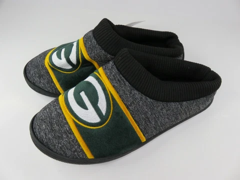 Foco Green Bay NFL Forever Collection Men's Slippers Size Small (7-8) Cover