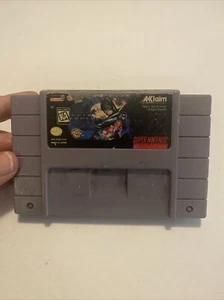 Vintage 1992 Batman Forever Authentic Super Nintendo SNES Cartridge Only Tested - Picture 1 of 3