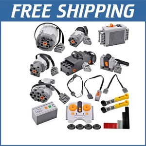 Power Function Deluxe Kit with 32 Motors & Remote Control for Innovative Builds - Picture 1 of 4