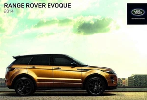 2014 LAND ROVER RANGE ROVER EVOQUE—6 MODELS—PRESTIGE 79-PAGE DEALER BROCHURE—NEW - Foto 1 di 1
