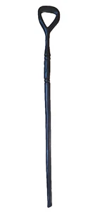 Antique Wooden Ebony Walking Stick Cane - Picture 1 of 3